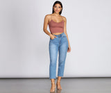 Girl Next Door Cropped Tank