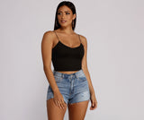 Girl Next Door Cropped Tank