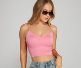 Girl Next Door Cropped Tank