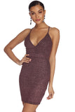 Glitter Box Bodycon Dress