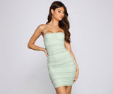 Haute Mesh Mini Dress