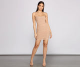 Haute Mesh Mini Dress