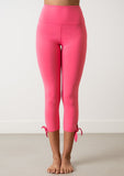 High Waist Tie Capri