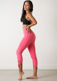 High Waist Tie Capri