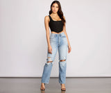 Hook and Eye Corset Crop Top