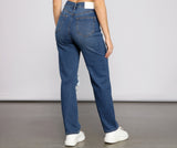 Iconic High Rise Destructed Boyfriend Jeans