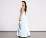 Ilana Satin Column Gown