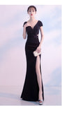 Isabella Formal High Slit Dress