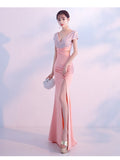 Isabella Formal High Slit Dress