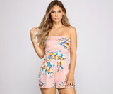 Island Dreams Floral Romper