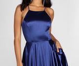 Karine Satin Party Dress