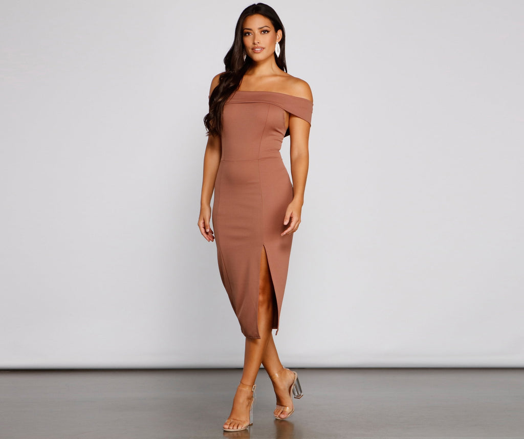 Kate Crepe Red Maxi Dress