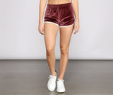 Keep It Trendy Velvet Shorts