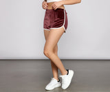 Keep It Trendy Velvet Shorts