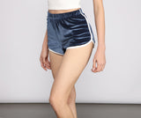 Keep It Trendy Velvet Shorts