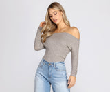 Keepin' Knit Casual Top