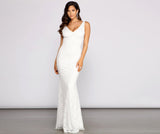 Kelly Formal Lace Mermaid Dress