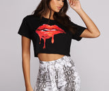 Kiss This Crop Top