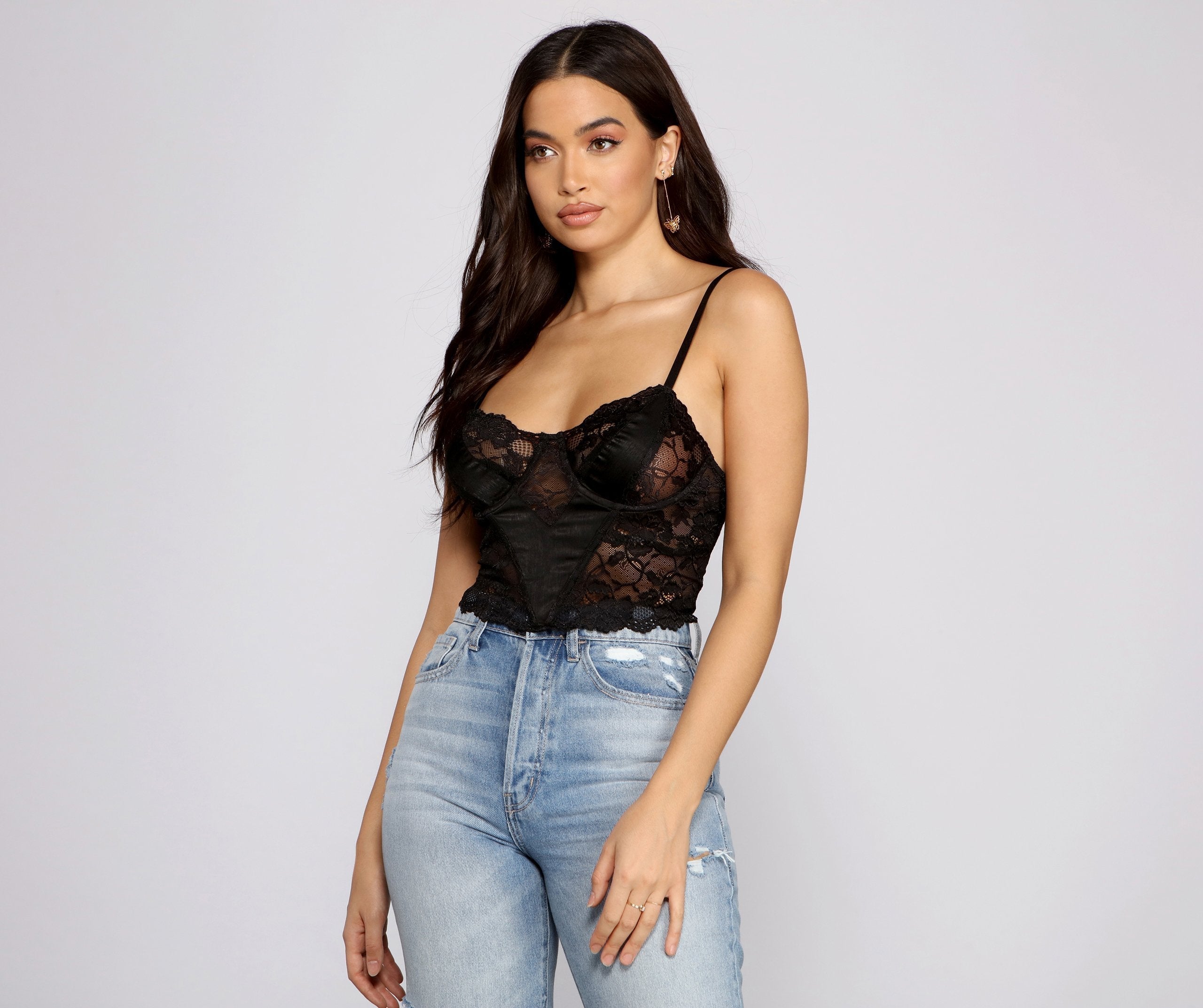 Lace Be Real Crop Top