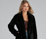 Layered In Luxe Faux Fur Coat