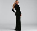 Lizzy Velvet Corset Mermaid Formal Dress