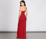 Lorena One Shoulder Crepe Dress