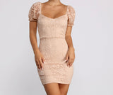 Lovely Lace Mini Dress