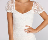 Lovely Lace Mini Dress