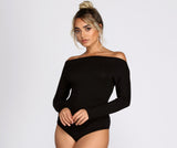 Lovin' Knit Boat Neck Bodysuit