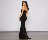 Lucille Formal Lace Mermaid Dress