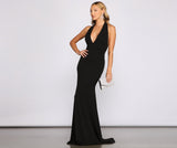 Luna Halter A-Line Formal Dress