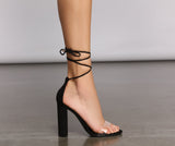 Major Trendsetter Strappy Block Heels