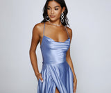 Marixa Formal Lace-Up A-Line Dress