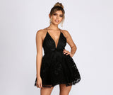 Massie Floral Tulle Formal Dress