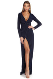 Milana Formal Wrap Dress