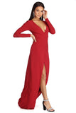 Milana Formal Wrap Dress