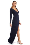 Milana Formal Wrap Dress