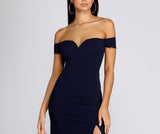 Myra Formal High Slit Dress