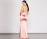 Nahla Formal Satin Mermaid Dress