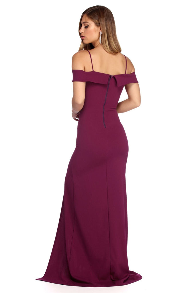 Nancy Formal High Slit Dress
