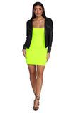 Neon Attraction Mini Dress