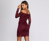 Obsessed Over Lace Mini Dress