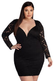 Plus Laced With Curves Dress