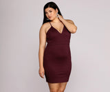 Plus Midnight Dreams Bodycon Dress