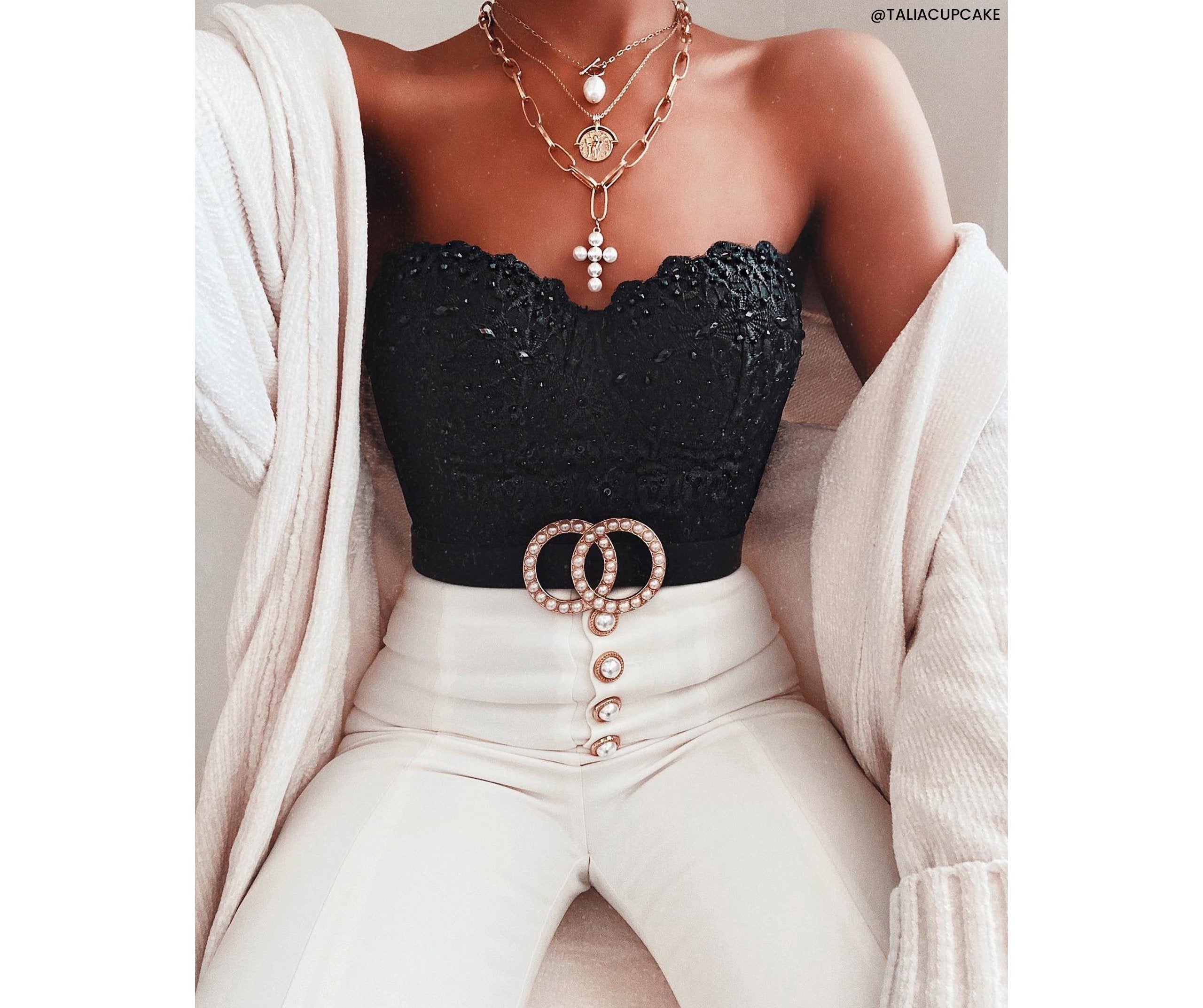 Reigning Lace Crop Top