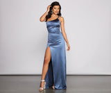 Rhiannon Satin Dress