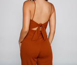 Sleek And Stylish Crepe Jumpsuit