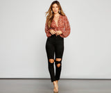 Sleek High Rise Skinny Jeans