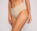 Smooth Mid Rise Shaper Thong