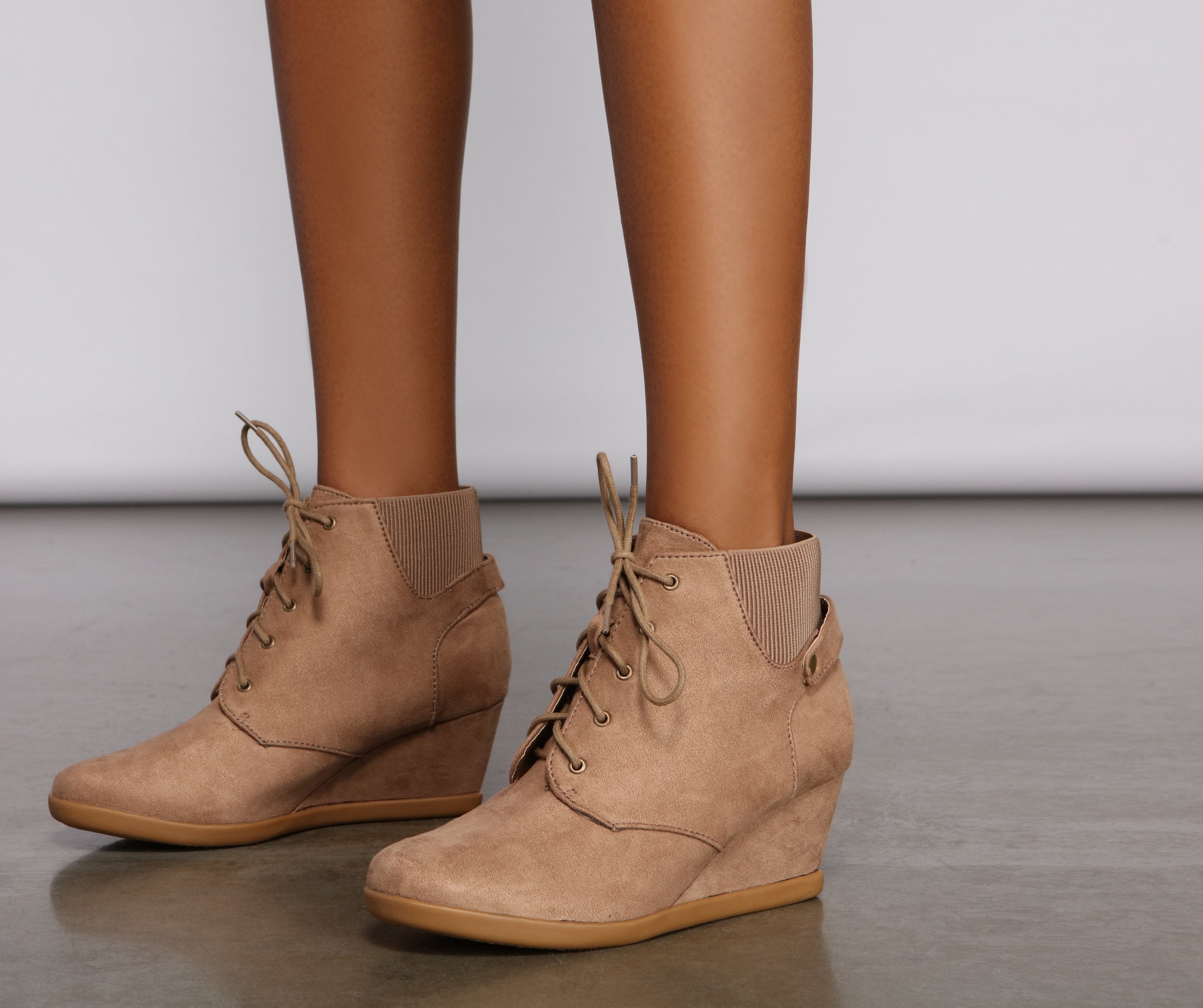 So Basic Faux Suede Booties